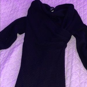 Knitted fashion nova dress